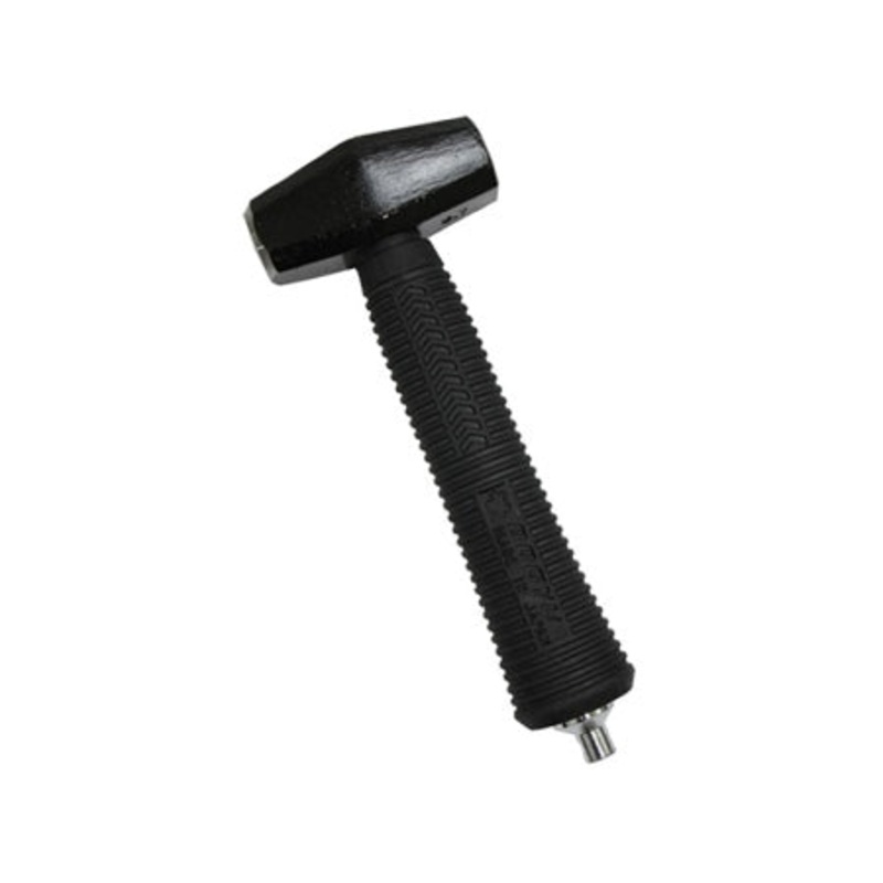 DOGYU Short Hammer Series Stone Head Type Diameter 25mm [With Fall Prevention Cord Mounting Hole] 00204